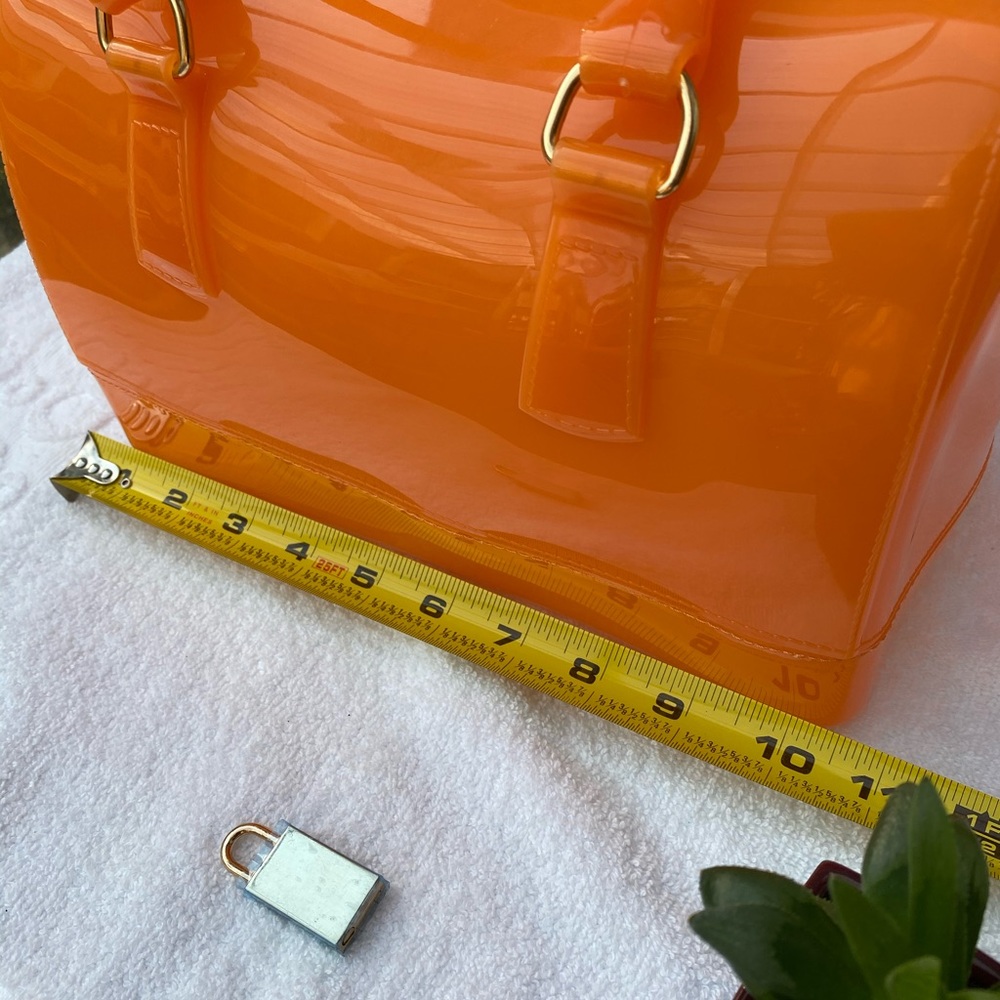 Beautiful Orange Jelly Purse - Picture 8 of 12